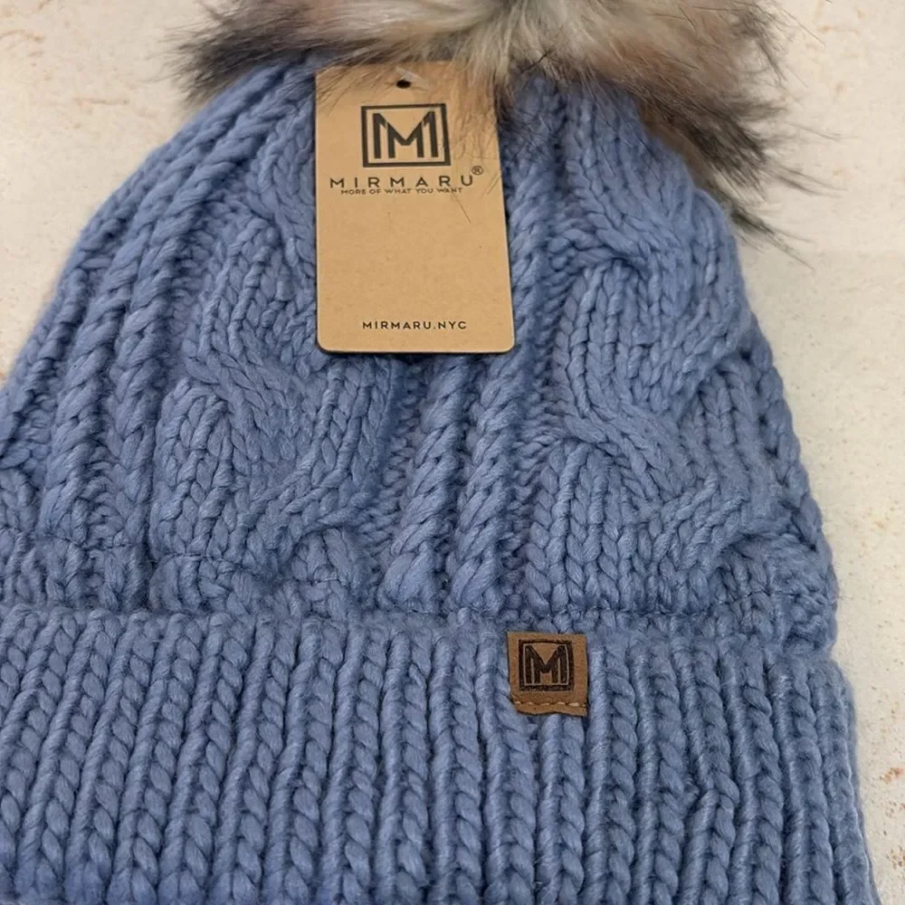 NWT Miramar’s fleece lined toboggan winter hat
